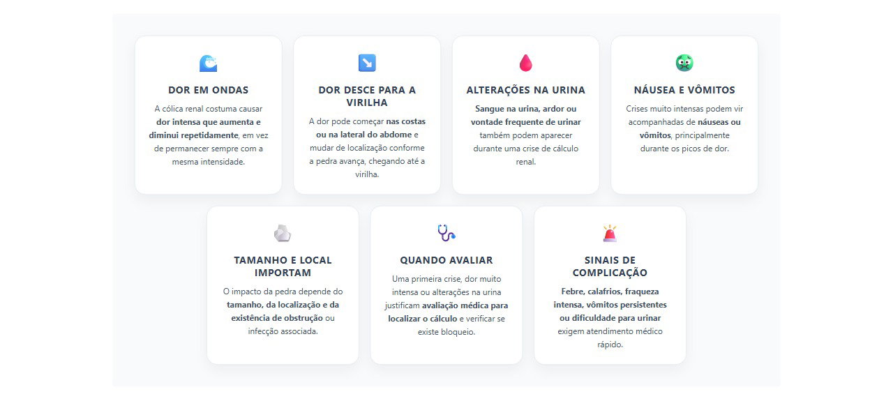 Pedra nos rins: sinais típicos da cólica renal e quando agir rápido