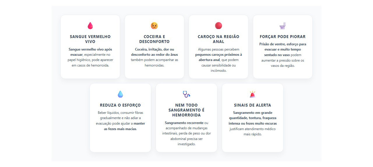 Sangue no papel e coceira: sinais que podem indicar hemorroidas