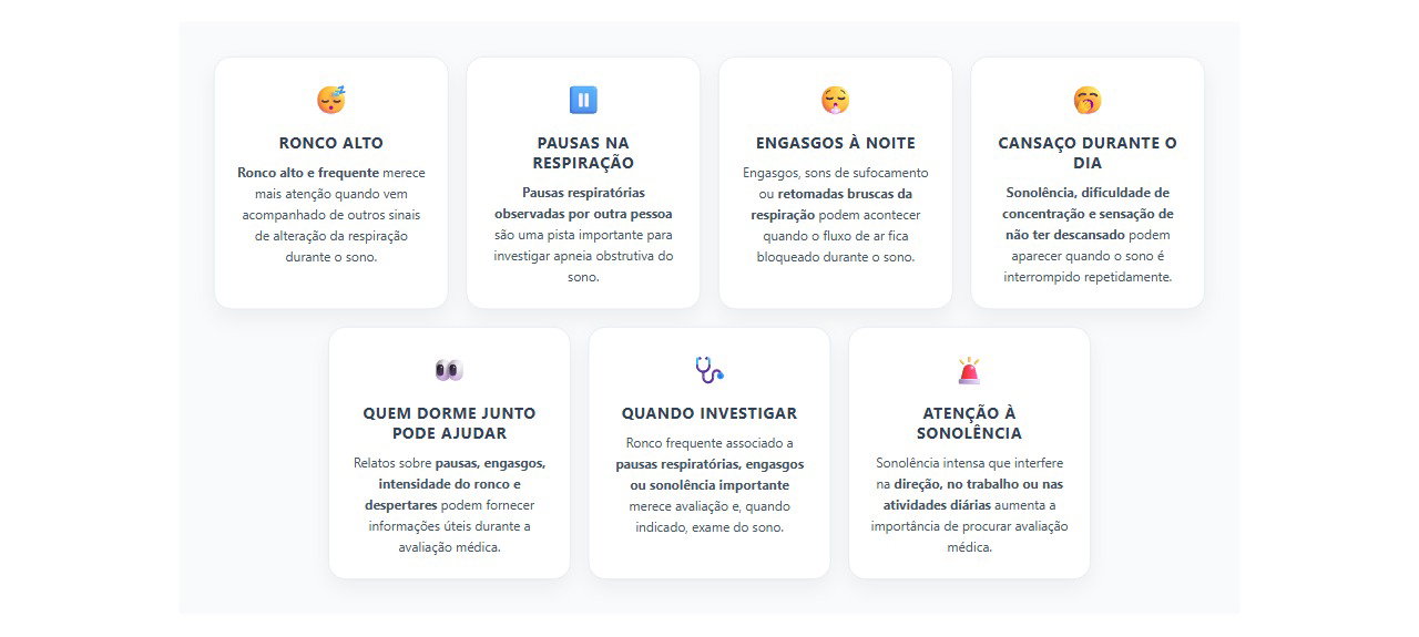 Ronco alto e engasgos: sinais que podem indicar apneia do sono