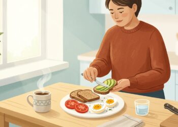 Combinar pão com proteína e fibras pode tornar o café da manhã mais equilibrado para quem tem diabetes.
