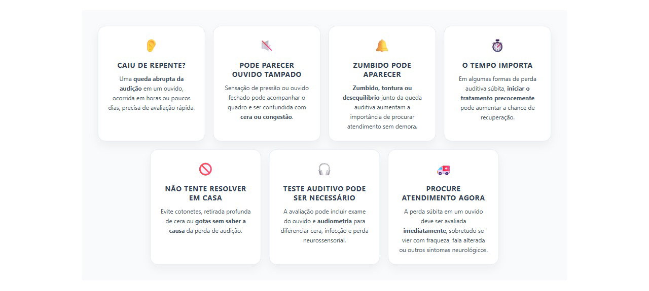 Perda auditiva súbita: por que não é seguro esperar passar