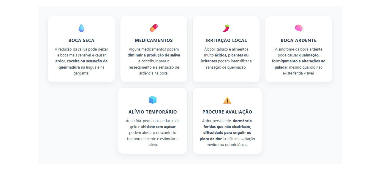 Língua ardendo sem ferida: 6 causas e cuidados que podem ajudar