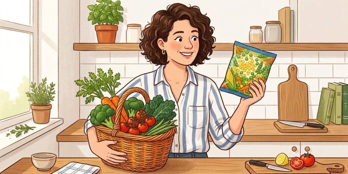 Legumes congelados podem manter boa parte dos nutrientes e ser uma opção prática no dia a dia.