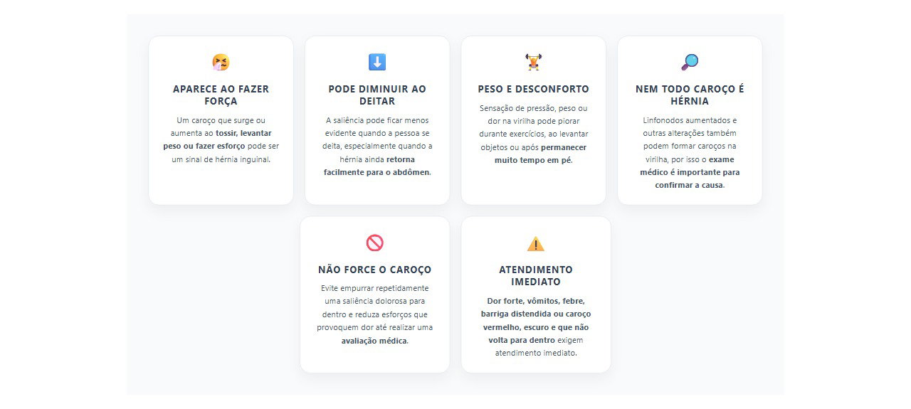 Caroço na virilha: 6 sinais de que pode ser hérnia inguinal