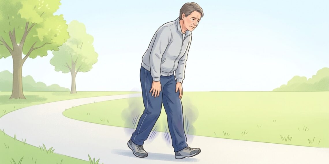 Dor nas pernas ao caminhar que melhora ao sentar ou inclinar o corpo pode ter relação com a coluna.