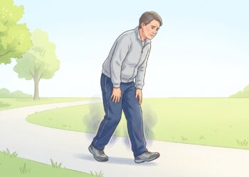 Dor nas pernas ao caminhar que melhora ao sentar ou inclinar o corpo pode ter relação com a coluna.