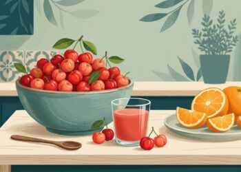 Acerola no quintal: a fruta vermelha que concentra até 30 vezes mais vitamina C do que a laranja