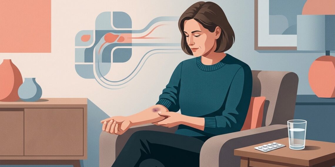 Surgiram manchas roxas durante o uso de anticoagulante? Alguns sinais pedem atendimento