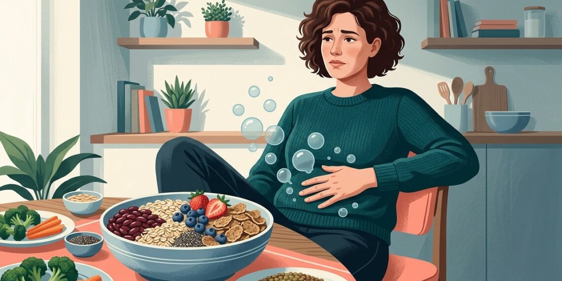 A moda de comer mais fibras pode aumentar os gases quando a mudança é rápida demais