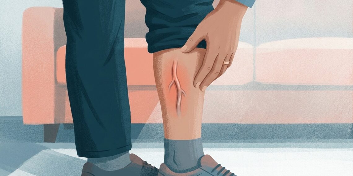 Veia endurecida, vermelha e dolorida na perna pode indicar uma inflamação que precisa de avaliação