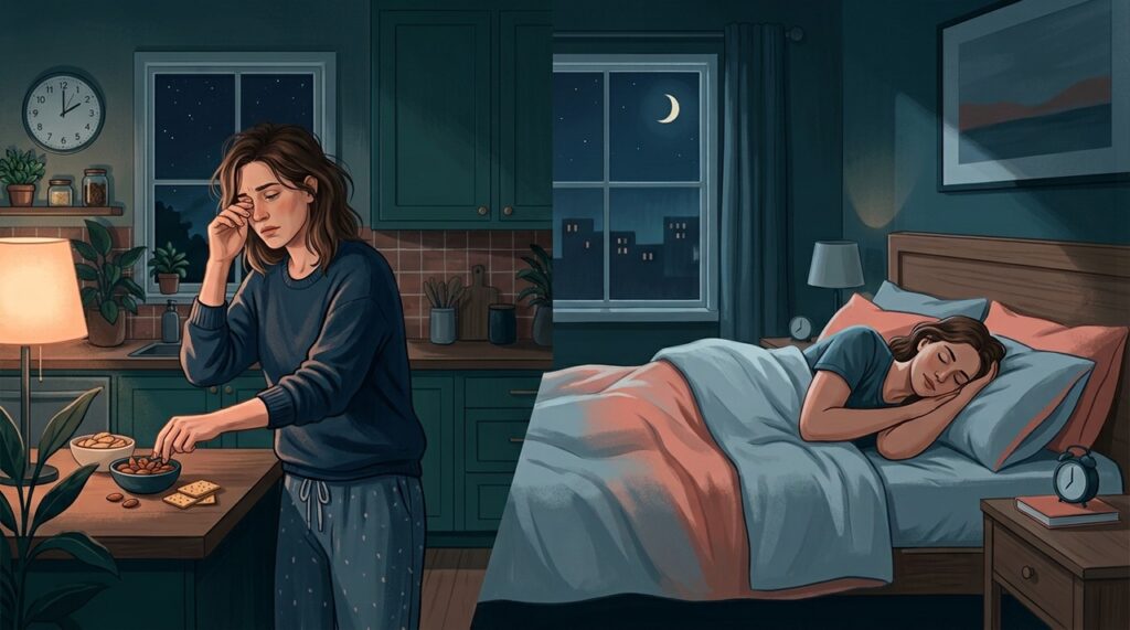 Noites curtas podem aumentar o tempo acordado e favorecer mais oportunidades para comer, especialmente à noite.