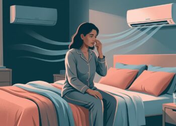 O ar-condicionado fica ligado a noite toda? Veja o que observar ao acordar