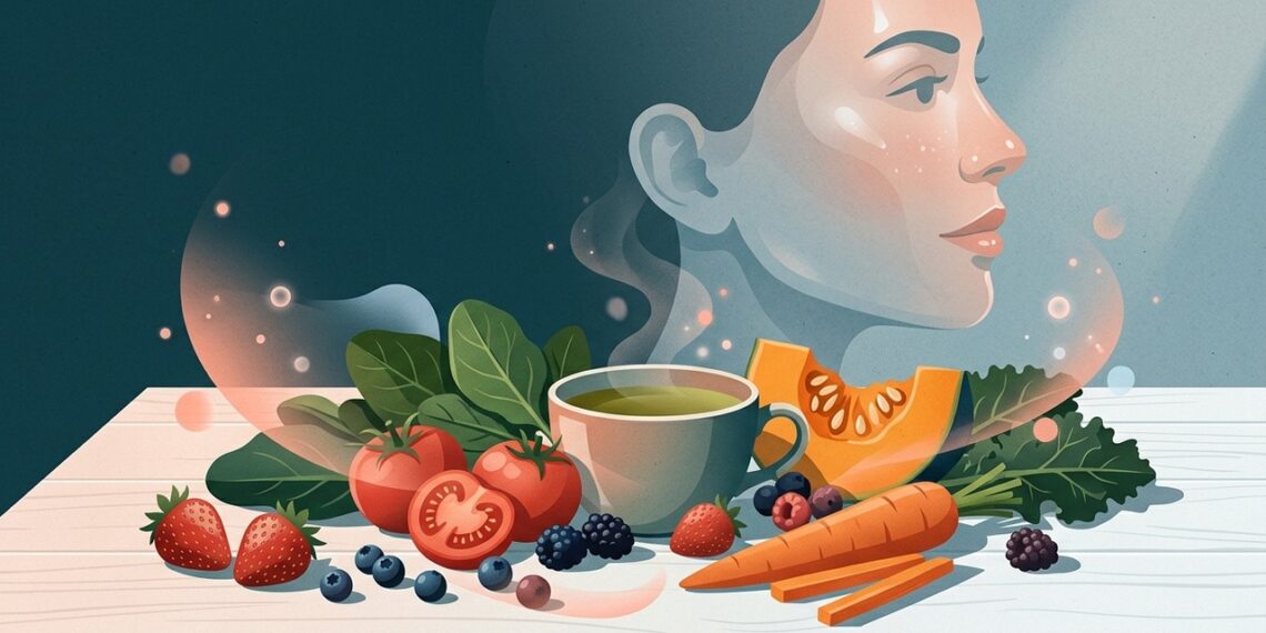 Alimentos ricos em antioxidantes que ajudam a proteger a pele do envelhecimento precoce
