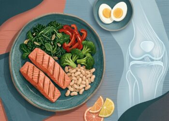 Nutrientes que ajudam a proteger a cartilagem das articulações e onde encontrá-los nos alimentos