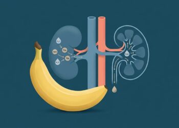 Como o potássio da banana atua sobre a pressão arterial