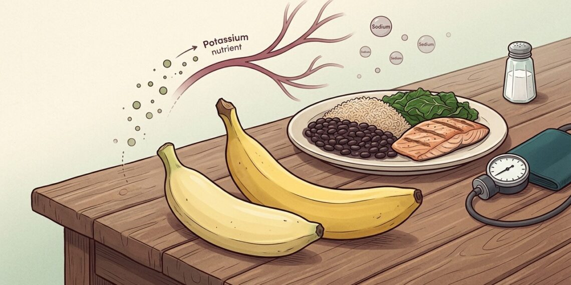 Banana prata ou banana nanica: qual é a melhor alternativa para quem tem pressão alta?