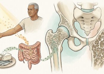A osteoporose em adultos e idosos não decorre apenas da falta de cálcio, mas também da deficiência de vitamina D, que permite a absorção do cálcio pelos ossos