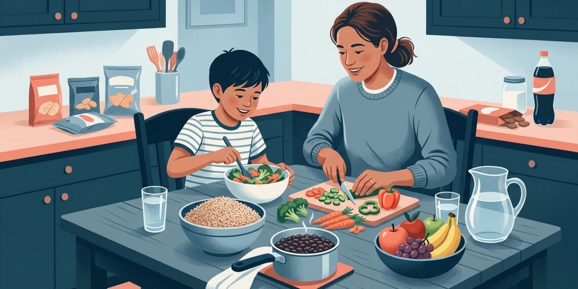 Alimentação rica em ultraprocessados na infância impacta o metabolismo e deixa consequências na fase adulta