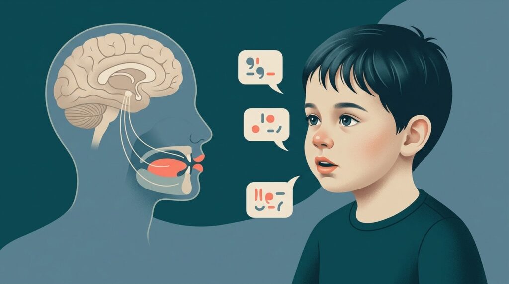 Erros que mudam de uma tentativa para outra podem ajudar a diferenciar apraxia de um atraso mais simples da fala.