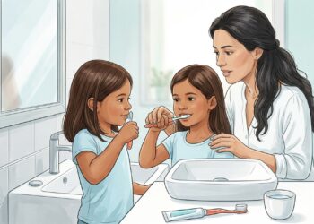 Como cuidar da saúde bucal das crianças em casa