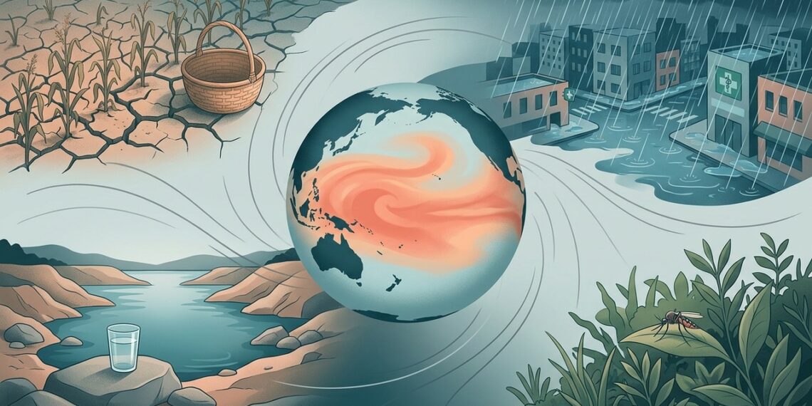 El Niño e saúde, os efeitos que vão além do calor e das chuvas