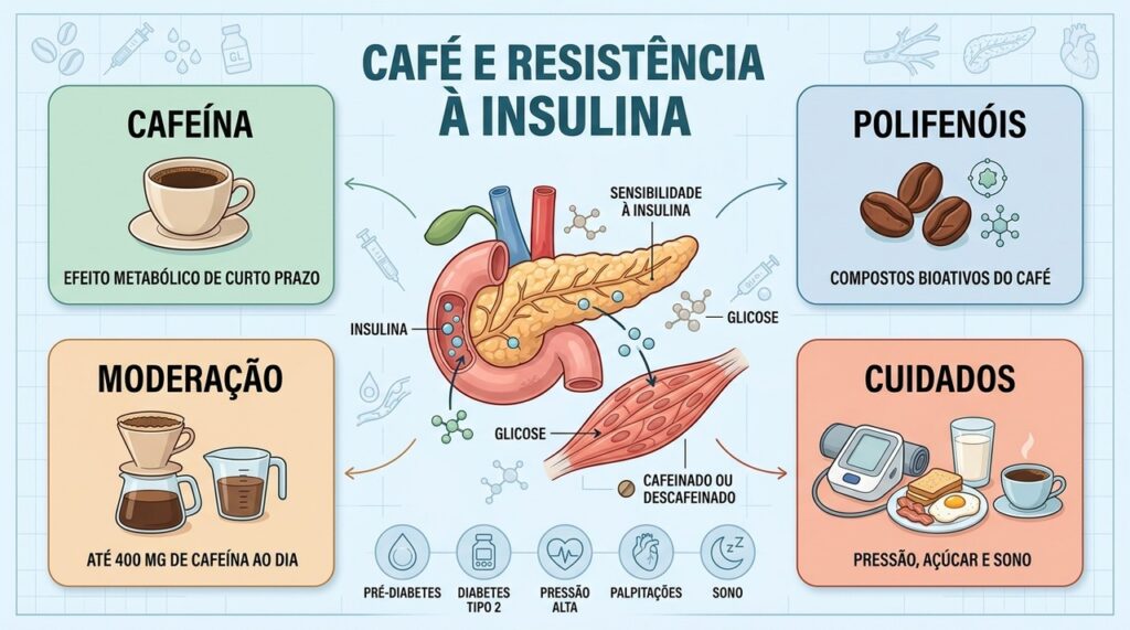 Café ajuda ou atrapalha quem tem resistência à insulina? Estudos respondem