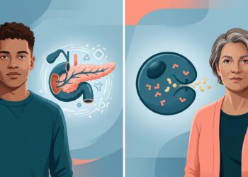 Diabetes tipo 1 e tipo 2 são doenças distintas, com origens, sinais e tratamentos próprios