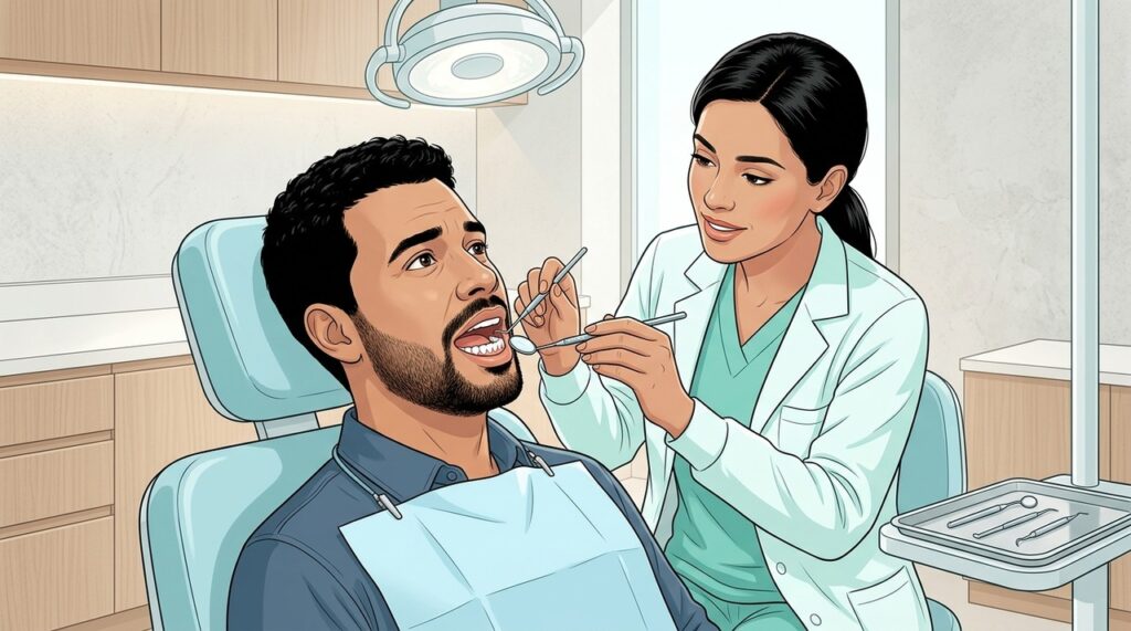 Sensibilidade dentária persistente pode estar ligada ao bruxismo e desgaste do esmalte.