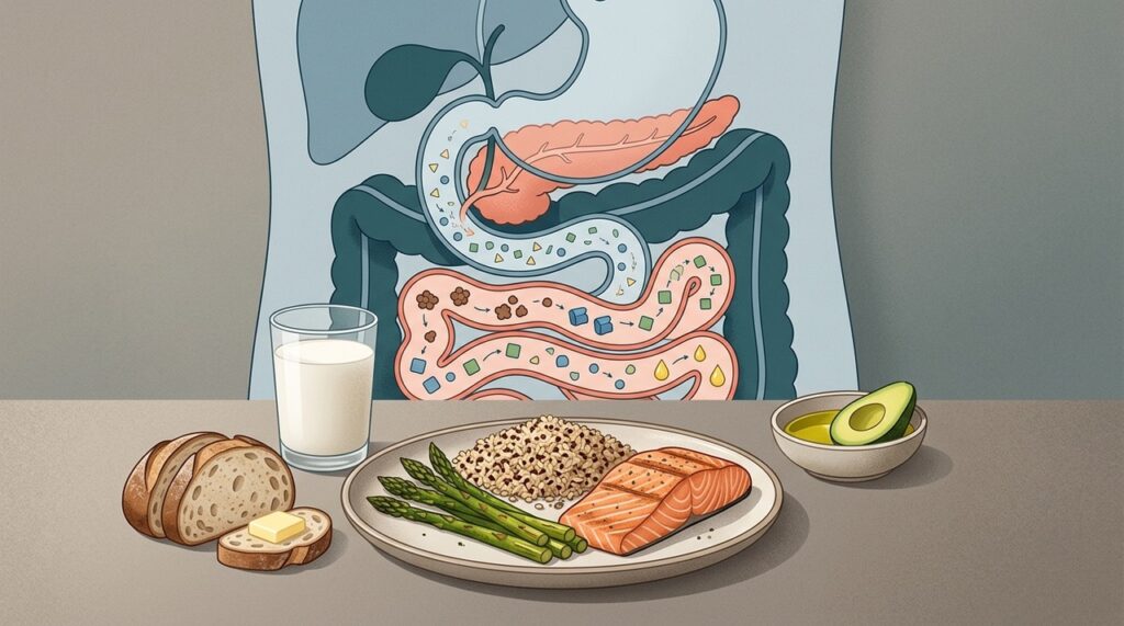 A digestão depende de diferentes enzimas e órgãos, e sintomas após comer podem ter várias causas.