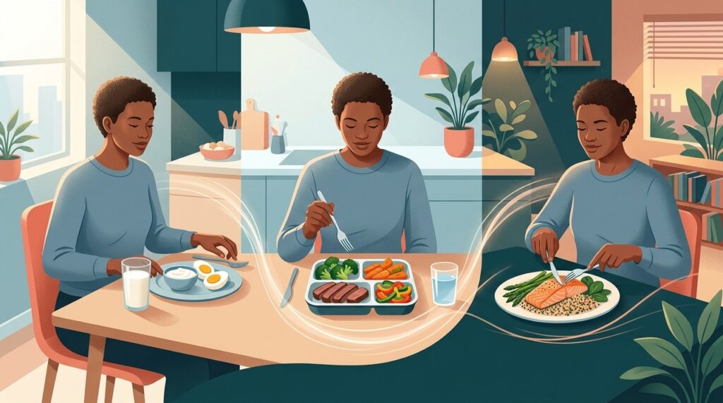 Leite, iogurte, ovo, carnes e peixes podem somar vitamina B12 ao longo das refeições.