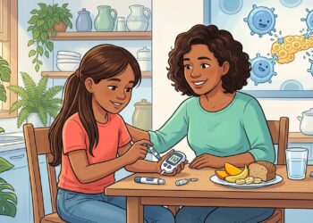 O diabetes tipo 1 não aparece por comer muito açúcar, mas sim porque o próprio corpo destrói as células que produzem insulina