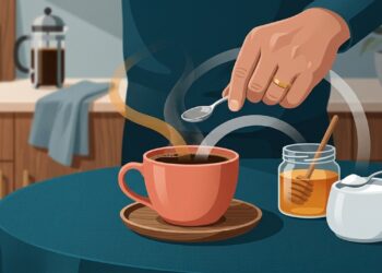 Trocar açúcar por mel deixa o café mais saudável? A quantidade ainda importa