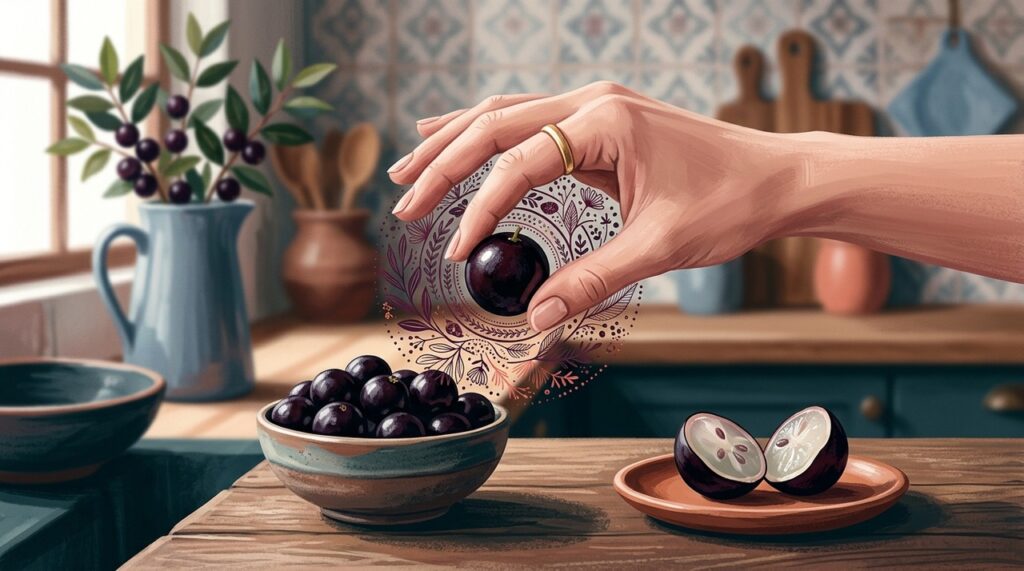 Consumir a jabuticaba com a casca ajuda a aproveitar melhor suas fibras e compostos fenólicos.