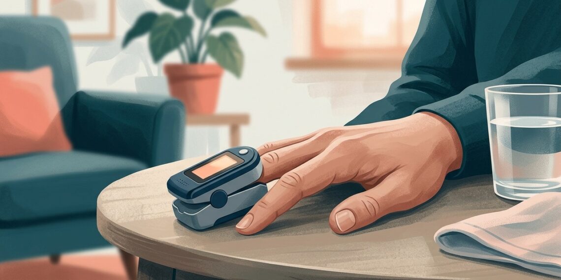 Oxímetro de dedo em casa: para que serve, quando usar e o que os números realmente indicam