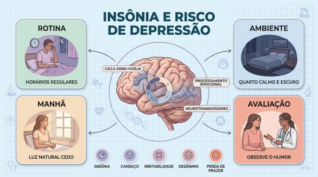 Sono regular e atenção aos sinais emocionais ajudam a reconhecer precocemente problemas persistentes de saúde mental.