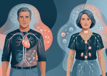 Homens e mulheres da mesma idade podem envelhecer de formas diferentes em cada órgão
