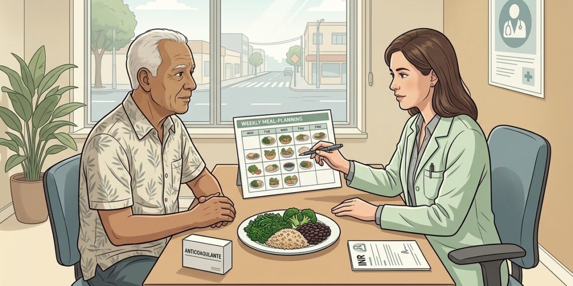 Pessoas que usam anticoagulantes precisam de atenção com alimentos ricos em vitamina K, mas isso não significa cortá-los da dieta