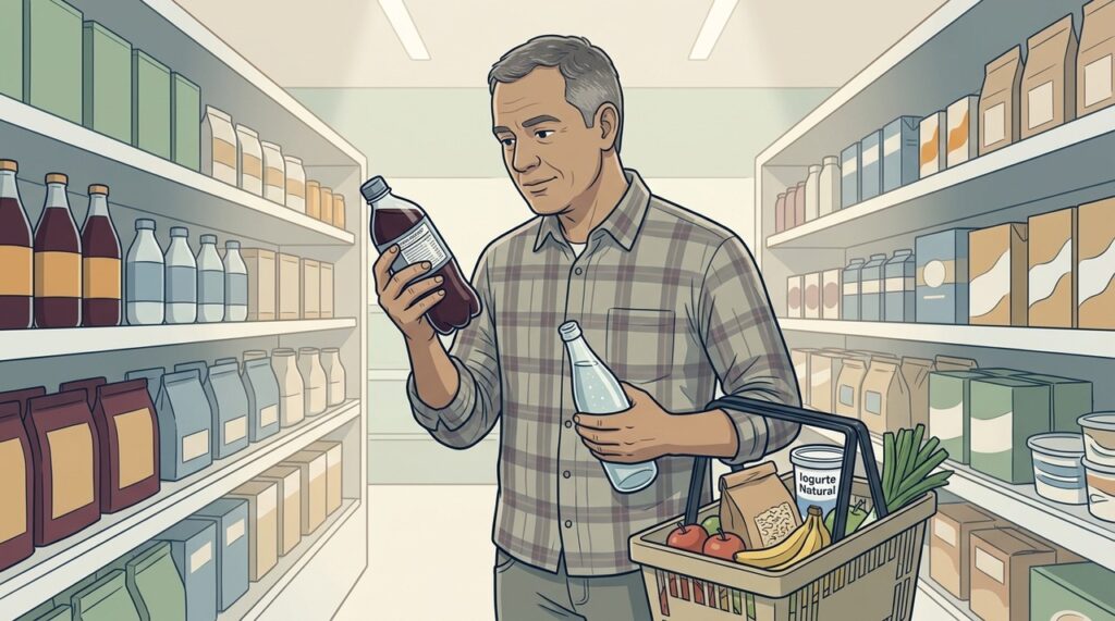 Ler rótulos e reduzir gradualmente o sabor doce pode diminuir o consumo diário de adoçantes.