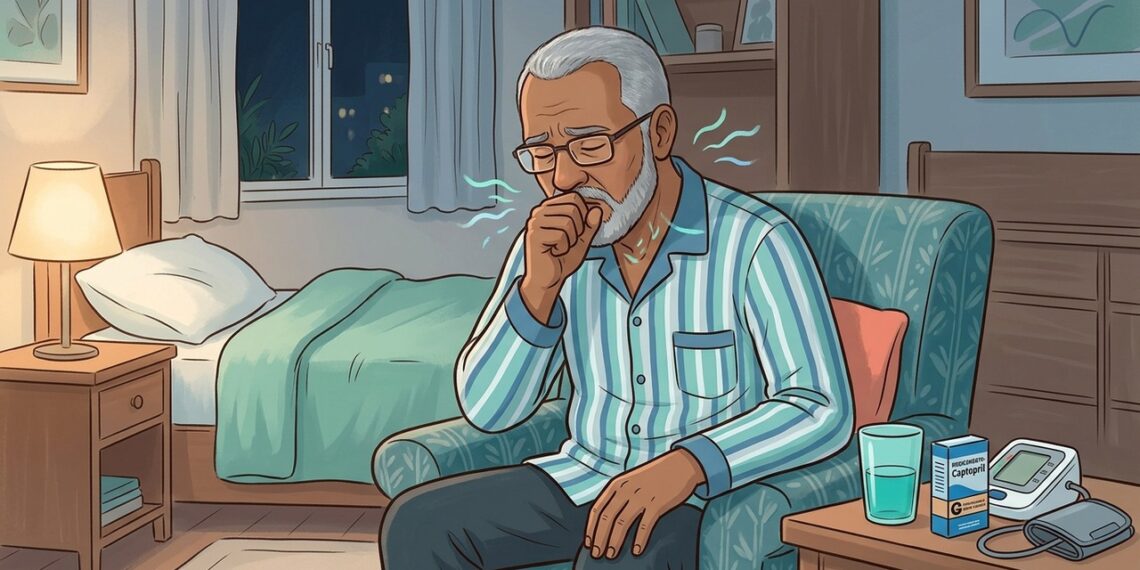 A tosse seca que não passa em quem trata pressão alta não se deve apenas ao tempo seco, mas sim na maioria a um efeito colateral conhecido do remédio
