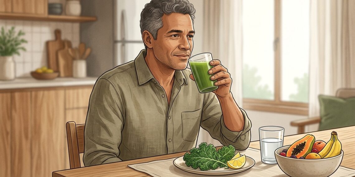 Suco verde com couve e limão: o que essa receita pode fazer pela saúde no dia a dia, segundo especialistas