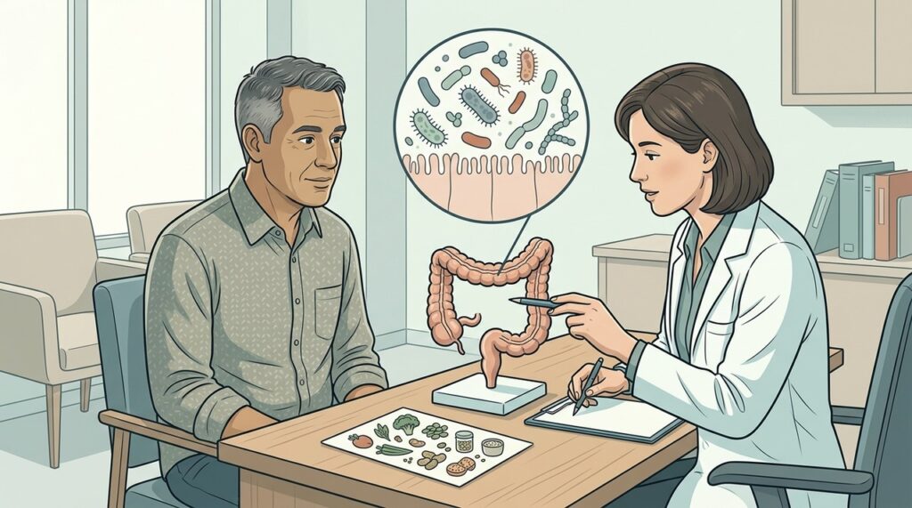 Pesquisas investigam como microrganismos intestinais influenciam inflamação e doenças digestivas.