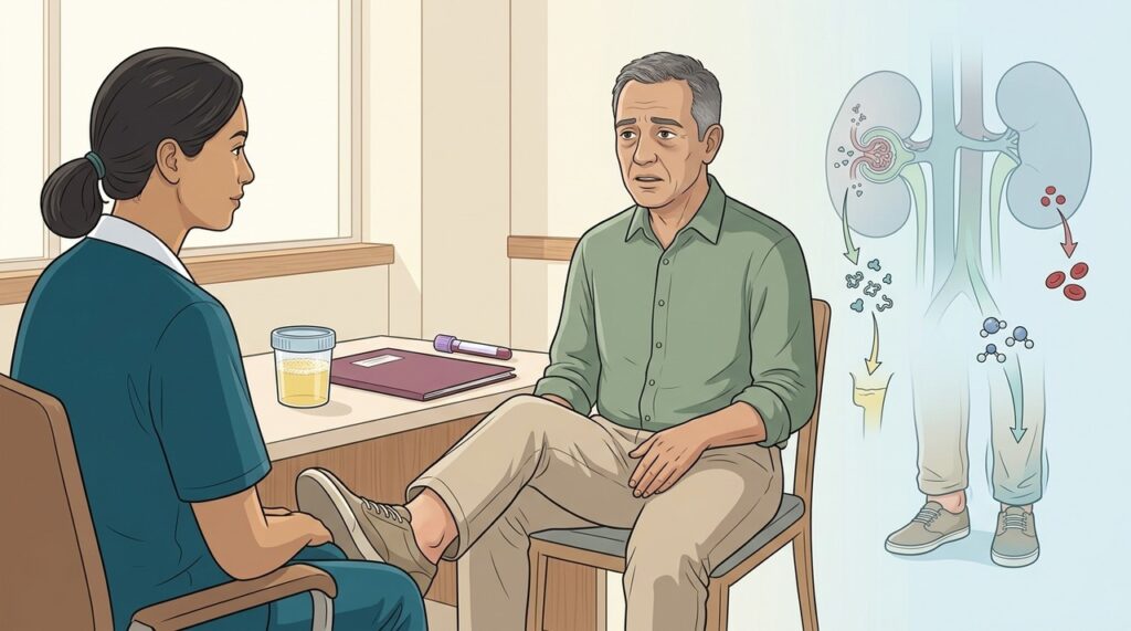 A combinação de sinais chama mais atenção do que cada sintoma isoladamente.