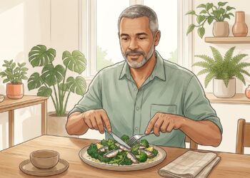 Salada de sardinha com folhas verdes: a receita que especialistas ligam à prevenção da osteoporose