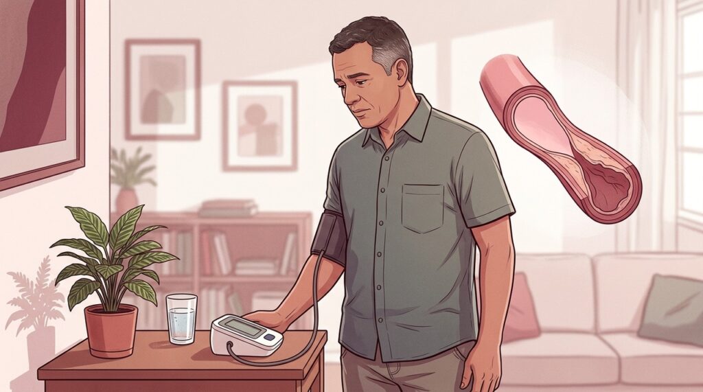 A saúde dos vasos influencia a ereção e também o risco cardiovascular futuro.