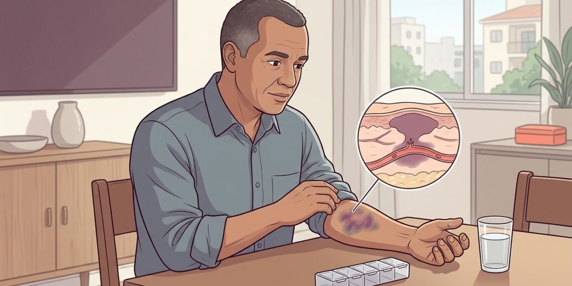 Hematomas aparecem sem você lembrar de bater? Veja quando investigar