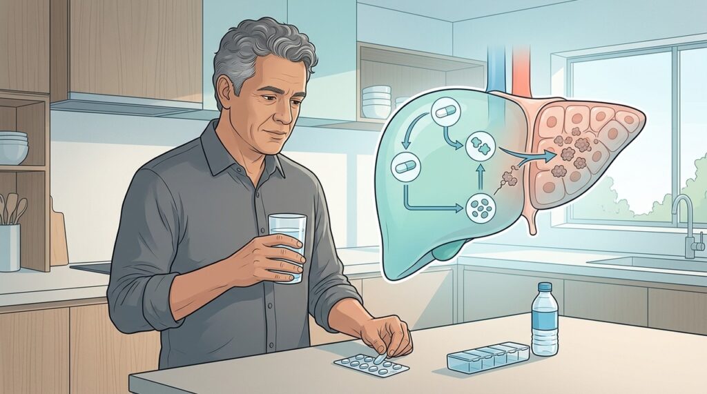 Respeitar doses e evitar álcool são cuidados importantes durante o uso de paracetamol.