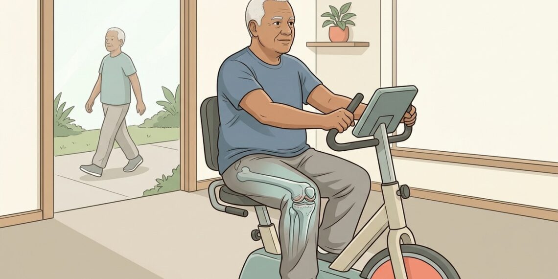 Caminhada ou bicicleta: qual é melhor para quem tem artrose no joelho?