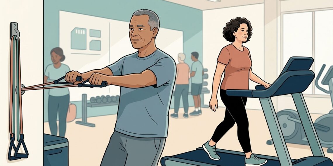 Exercício por 3 meses melhorou o humor, mas não o principal teste de memória em adultos de meia-idade