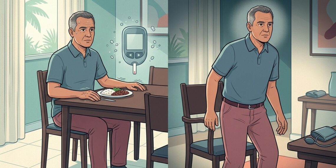 Hipoglicemia e pressão baixa causam sintomas diferentes e exigem cuidados distintos