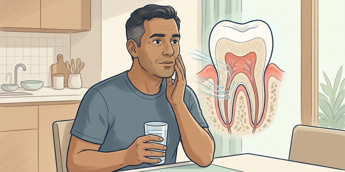 Dente que dói com água gelada pode ter causas diferentes de cárie
